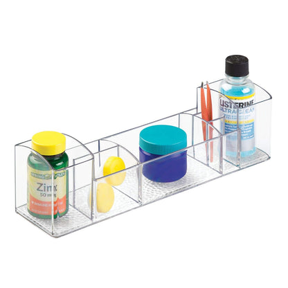 InterDesign Med+ organizador, 12" (30.48 cm), Multinivel, transparente