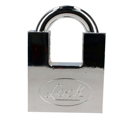 Lock L22A70DCSB Candado de Acero Antipalanca Llave de Discos Cromo Satinado 70 mm