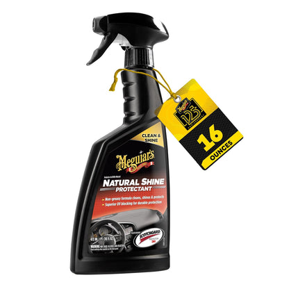 Meguiar's Protector de Brillo Natural G4116 + Detallador de Interiores - Protector de brillo natural