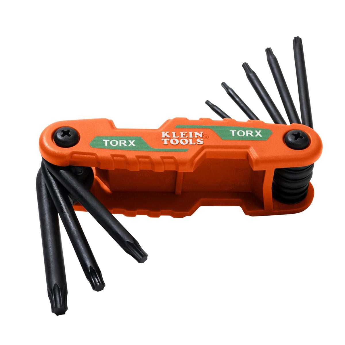 Klein Tools Juego de Llaves Hexagonales Plegables Compactas - TORX de 8 teclas