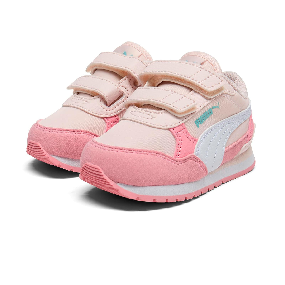 Puma Tenis con Velcro para Niño - 10.0 cm - Peony-puma Blanco