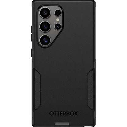 OtterBox - Funda para Samsung Galaxy S24 Ultra Commuter Series, Color Negro, Delgado y Resistente, con protección para el Bolsillo, con Puerto