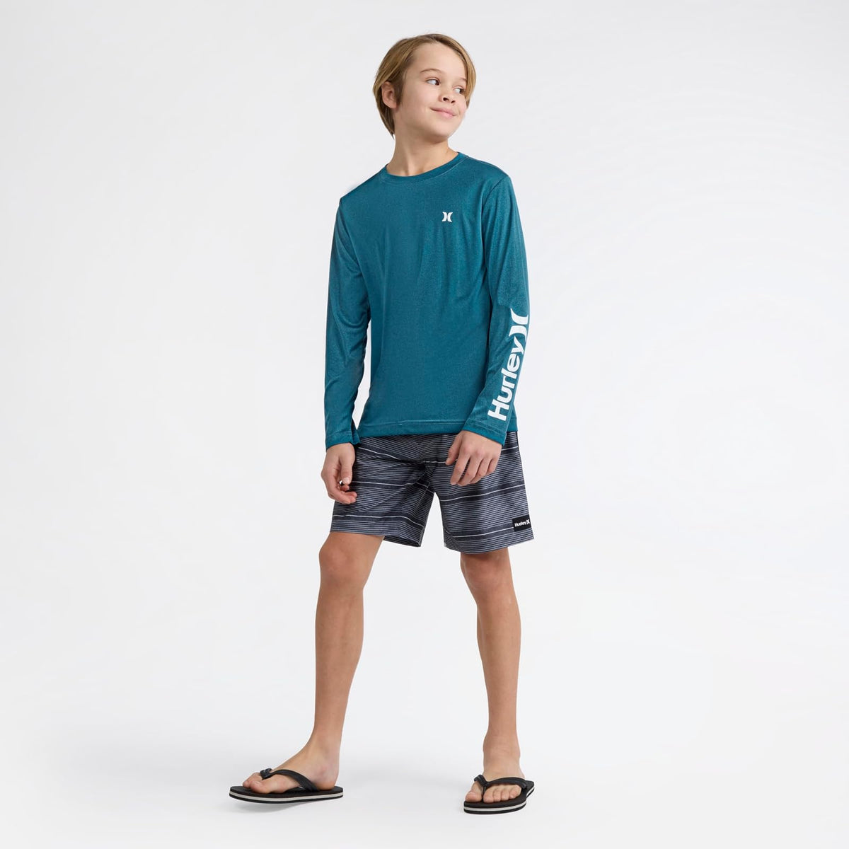 Hurley 0.91 Quilates I-VS1 BBA190217 Camiseta para Unisex Niños