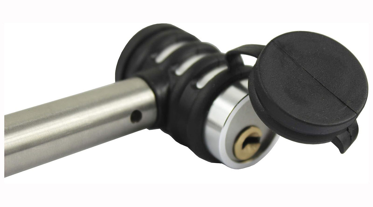 MaxxHaul 50152 - Juego de pasadores de Bloqueo de Enganche de Acero Inoxidable de 5/8 Pulgadas y 1/2 Pulgadas de diámetro con Clip de Seguridad y Juntas tóricas antirsonajero para receptores de