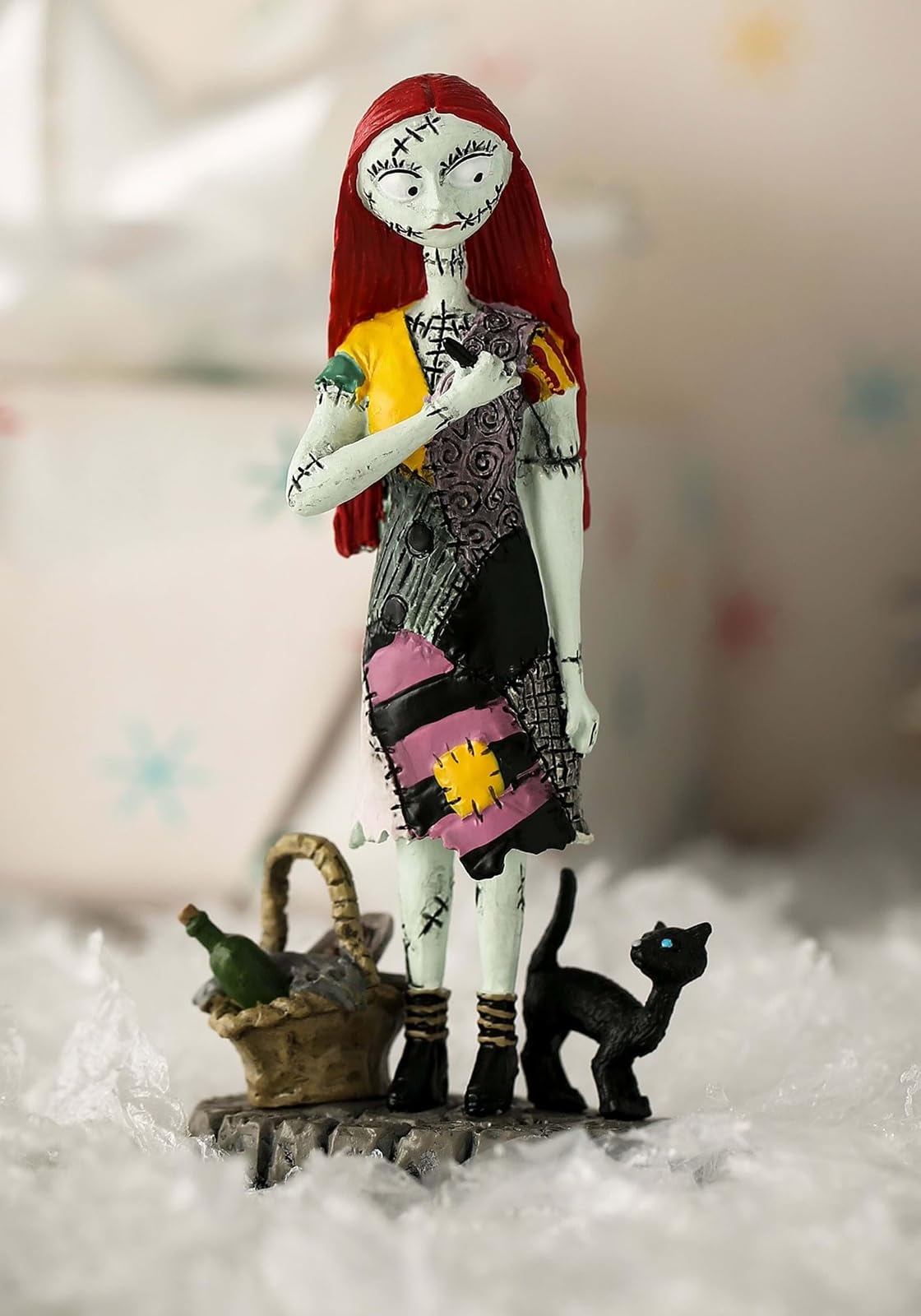 Department 56 Disney The Nightmare Before Christmas Village Accessories Figura de Sally's Date Nightmare Before Christmas Village, 3.5 Pulgadas, Multicolor