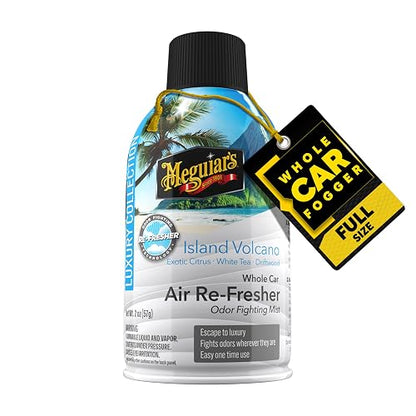 Meguiar's, Ambientador para Automóvil y Eliminador de Olores, Aroma a Volcán Isleño, G262502, 57gr.