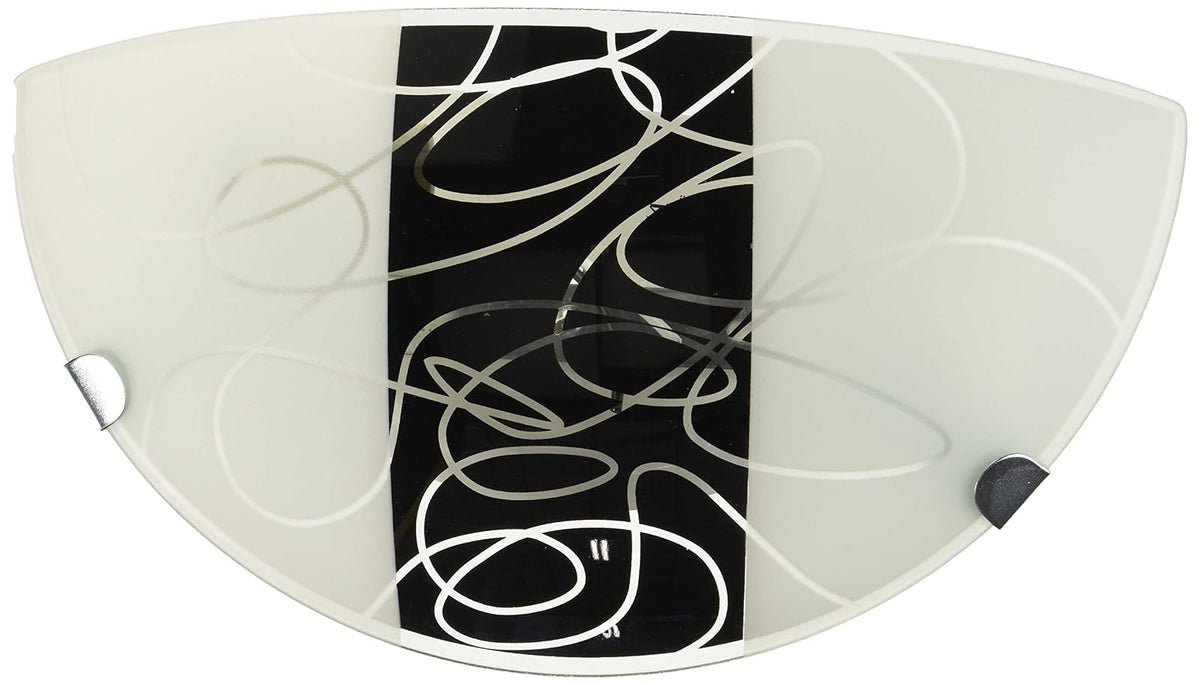 MAXXI MX-AR7020 Lámpara Arbotante Decorativo Pared, Vidrio Mate/Satin