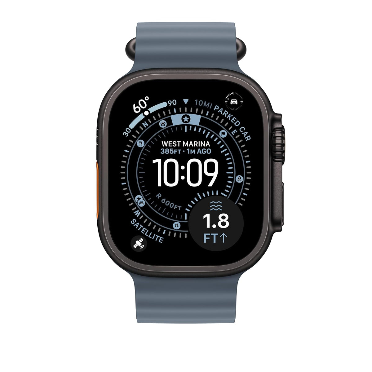 Apple Watch Band - Correa Ocean - 49 mm - Azul Ancla - Unitalla