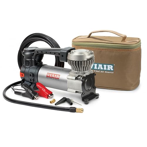 VIAIR 88P Compresor de Aire Portátil 12V 120 PSI para Automóvil/Camión/SUV/RV, Plateado