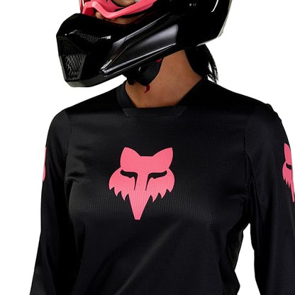 Fox Racing Women's Blackout Motocross Jersey Jersey Motocross Blackout para Mujer Mujer