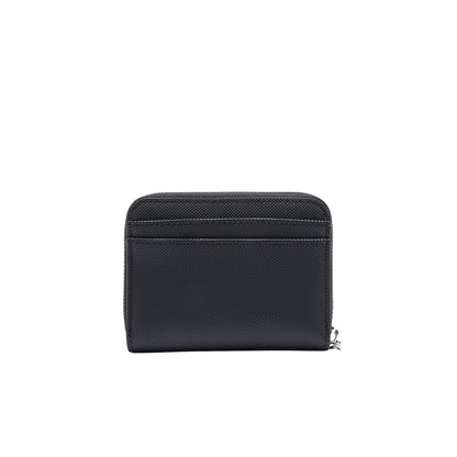 Lacoste Cartera Monedero Daily City | Negro, 11.5 x 8.5 x 3 cm, lona