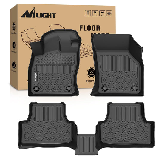 Nilight TPE - Alfombrillas para Volkswagen VW Golf MK7 (Not for R GTI) 2015 2016 2017 2018 2019 2020 2021, para Todo Tipo de Clima, Revestimiento de Piso Resistente