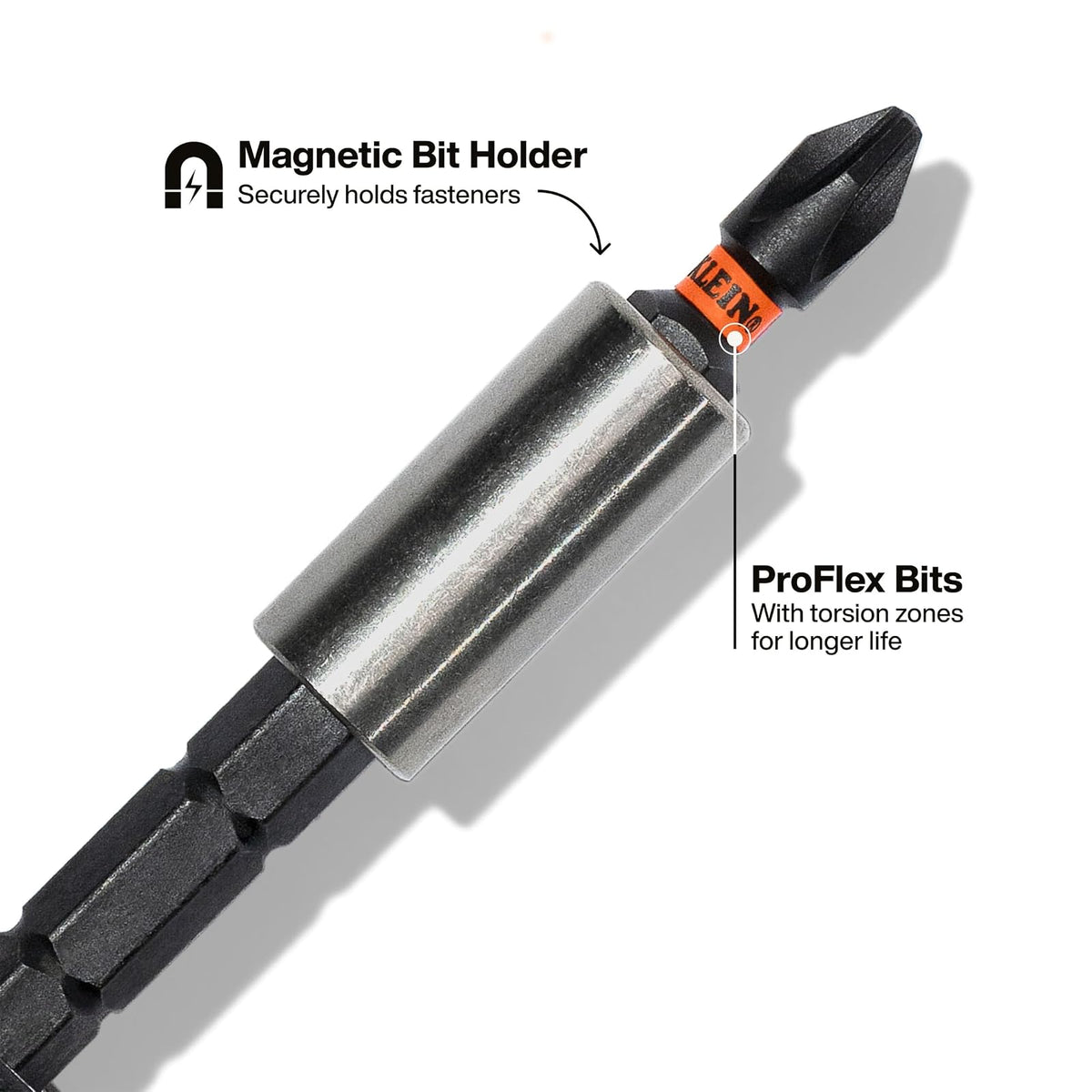 Klein Tools 32303 - Destornillador multipunta/destornillador de tuerca, clasificación de impacto 14 en 1 destornillador magnético Phillips, ranurado, cuadrado, combinado, Torx