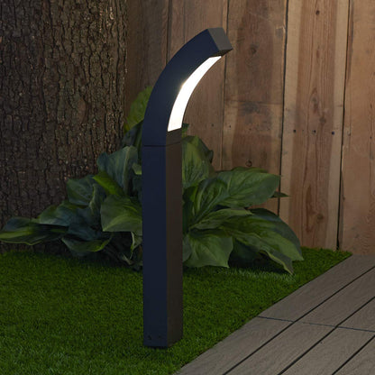 Sterno Home GL33872BK Paradise Luz LED de bajo voltaje con lente de plástico esmerilado, 3 W, color negro