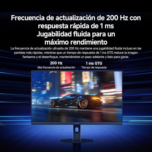 XIAOMI 2K Gaming Monitor G27Qi 2026 27 Pulgadas Panel IPS | QHD (2560 * 1440) 200Hz, 1ms GTG, AMD Freesync, Amplia Gama de Colores 100% sRGB, Certificación Low Blue Light, Soporte VESA