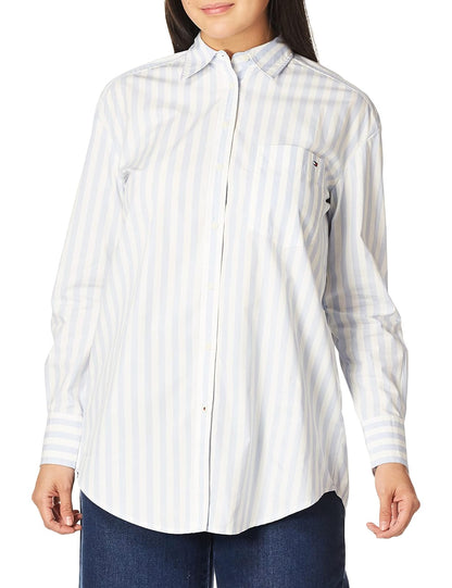 Tommy Hilfiger WW0WW32772 Camisa Mujer