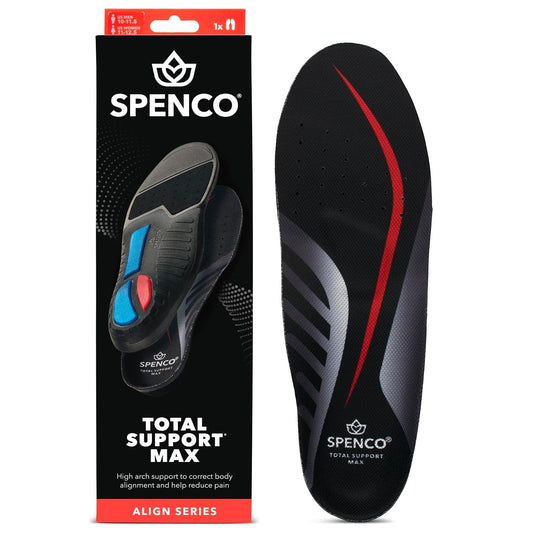 Spenco Total Support Max - Plantillas para zapatos para hombre 14-15.5