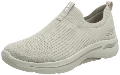 Skechers Performance Go Walk Arch Fit - Tenis icónicos para mujer - 26.5 cm - gris topo
