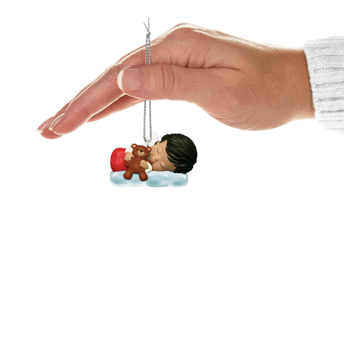 Hallmark - Adorno navideño de Recuerdo 2024, Amapola de los ángeles de María, Regalos para coleccionistas de ángeles