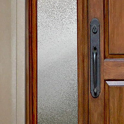 Gila Decoración de privacidad con luces laterales para entrada y ventana residencial, película estática para bricolaje, sin pegamento, sin adhesivo, 1 pie x 6.5 pies (12 x 78 pulgadas) (6.5 pies cuadrados)