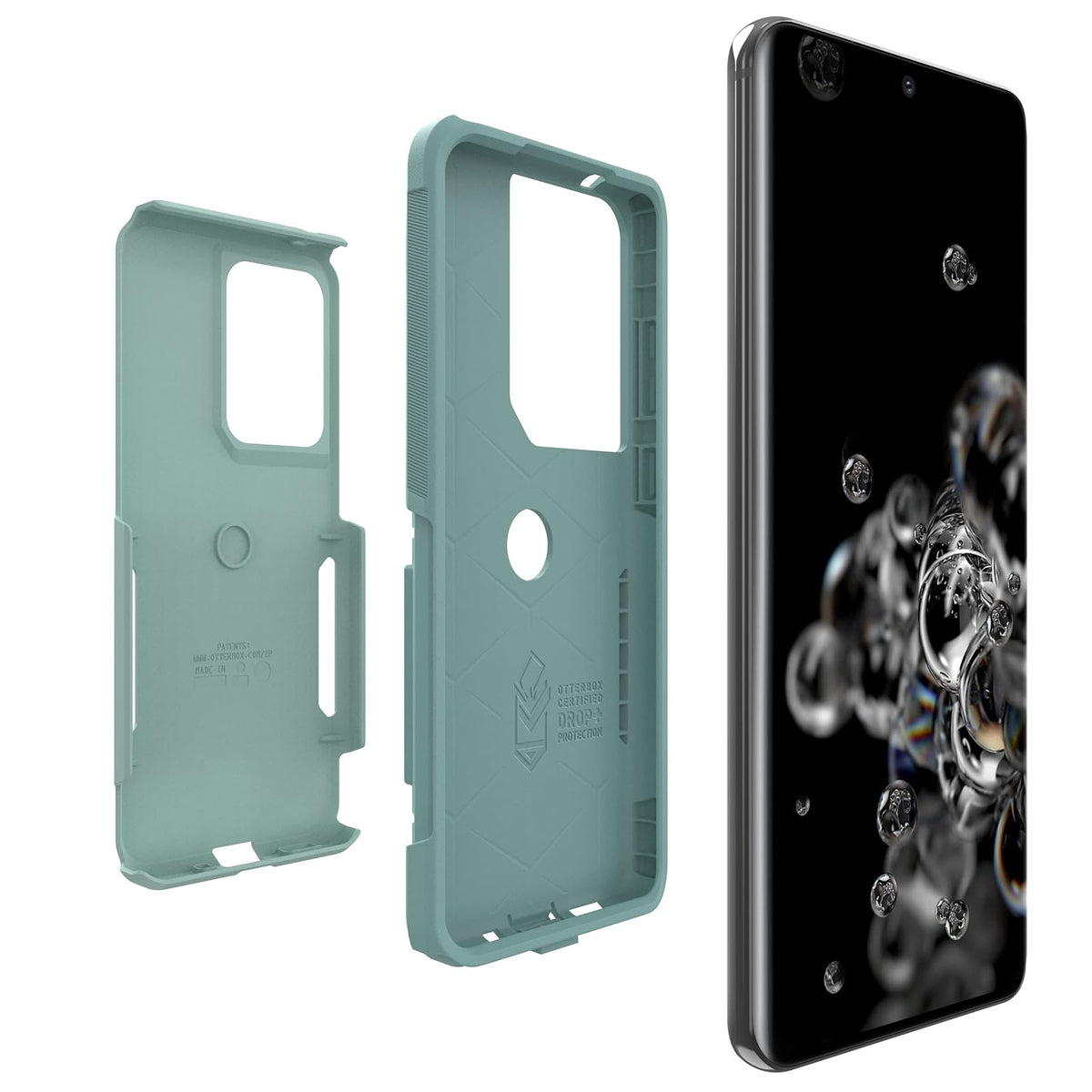 Otterbox Commuter Series Case for Galaxy S20 Ultra/Galaxy S20 Ultra 5G (Only - Not Compatible with Any Other Galaxy S20 Models) - Mint Way (Surf Spray/Aquifer)