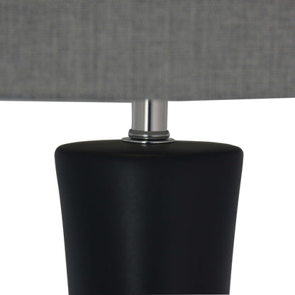 Luzerna CM-0057 Lámpara De Buro Xana, Color Negro Mate, 1 Unidad