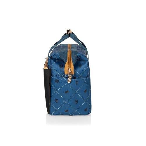 ONIVA - a Picnic Time brand Go, Soft Cooler Box Lonchera aislada, 10 x 6 x 10.5, Harry Potter Ravenclaw - Negro con detalles azules