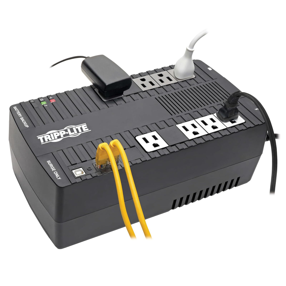 Tripp Lite AVR700U UPS/No Break Serie AVR de 700VA 350W 120V Interactive Ultracompacto con USB RJ11, 8 Contactos