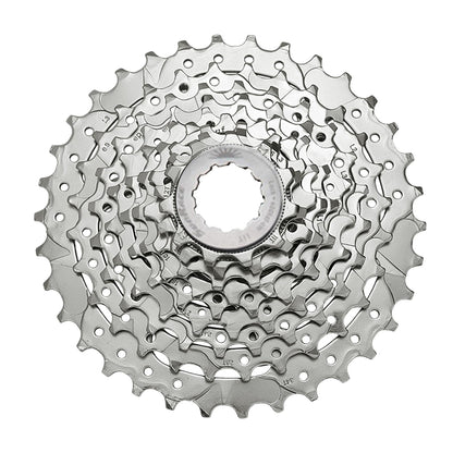 SUNRACE Cassette de Piñones MTB CSM96 9P 11/34D Plata Plata Cajita CSM96.9AV0.NS1.BXB