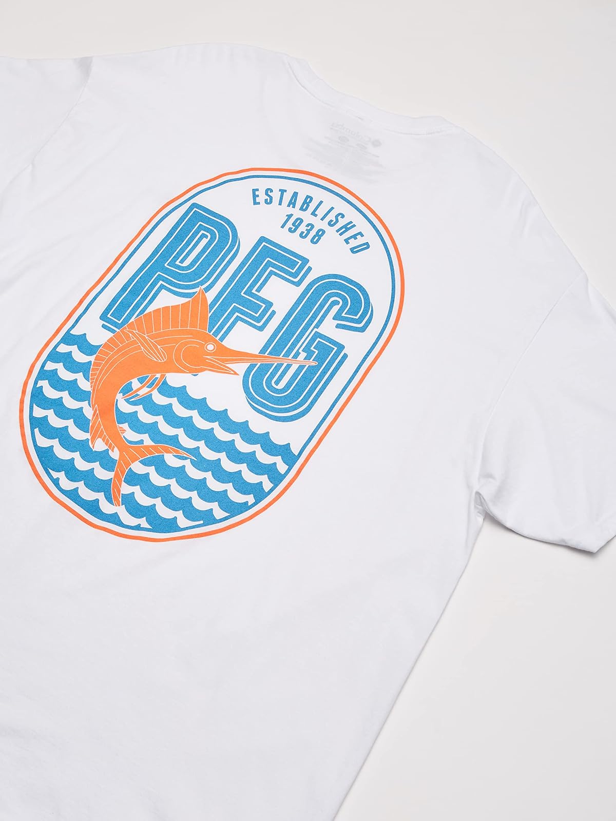 Columbia Playera Estampada Camiseta para para Hombre