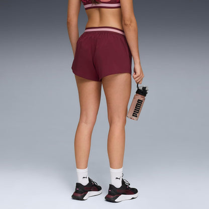 PUMA W Strong Floral Ribbon Woven Short - HW 3" Short Mujer