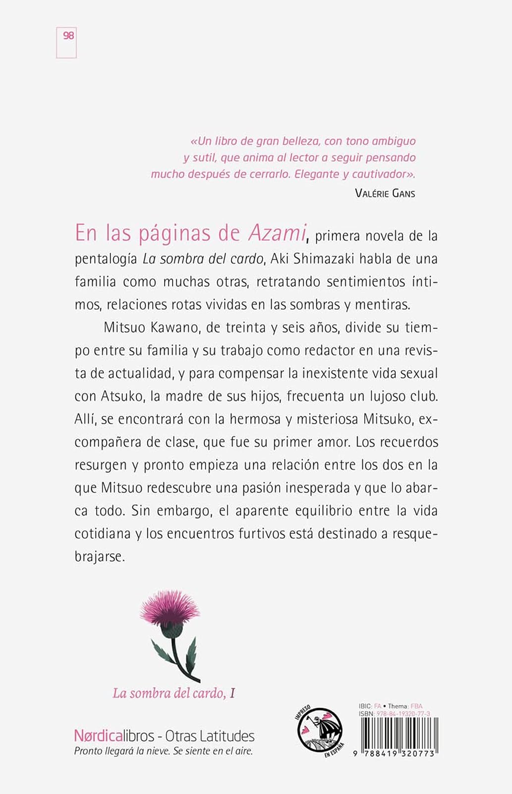 Azami, el club de Mitzuko
