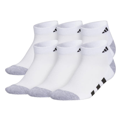 adidas Low Cut Ankle Socks for Boys and Girls Youth (6-pack) Athletic Cushioned and Comfortable Calcetín de corte bajo Unisex niños