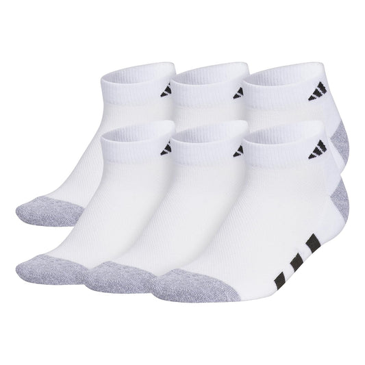adidas Low Cut Ankle Socks for Boys and Girls Youth (6-pack) Athletic Cushioned and Comfortable Calcetín de corte bajo Unisex niños