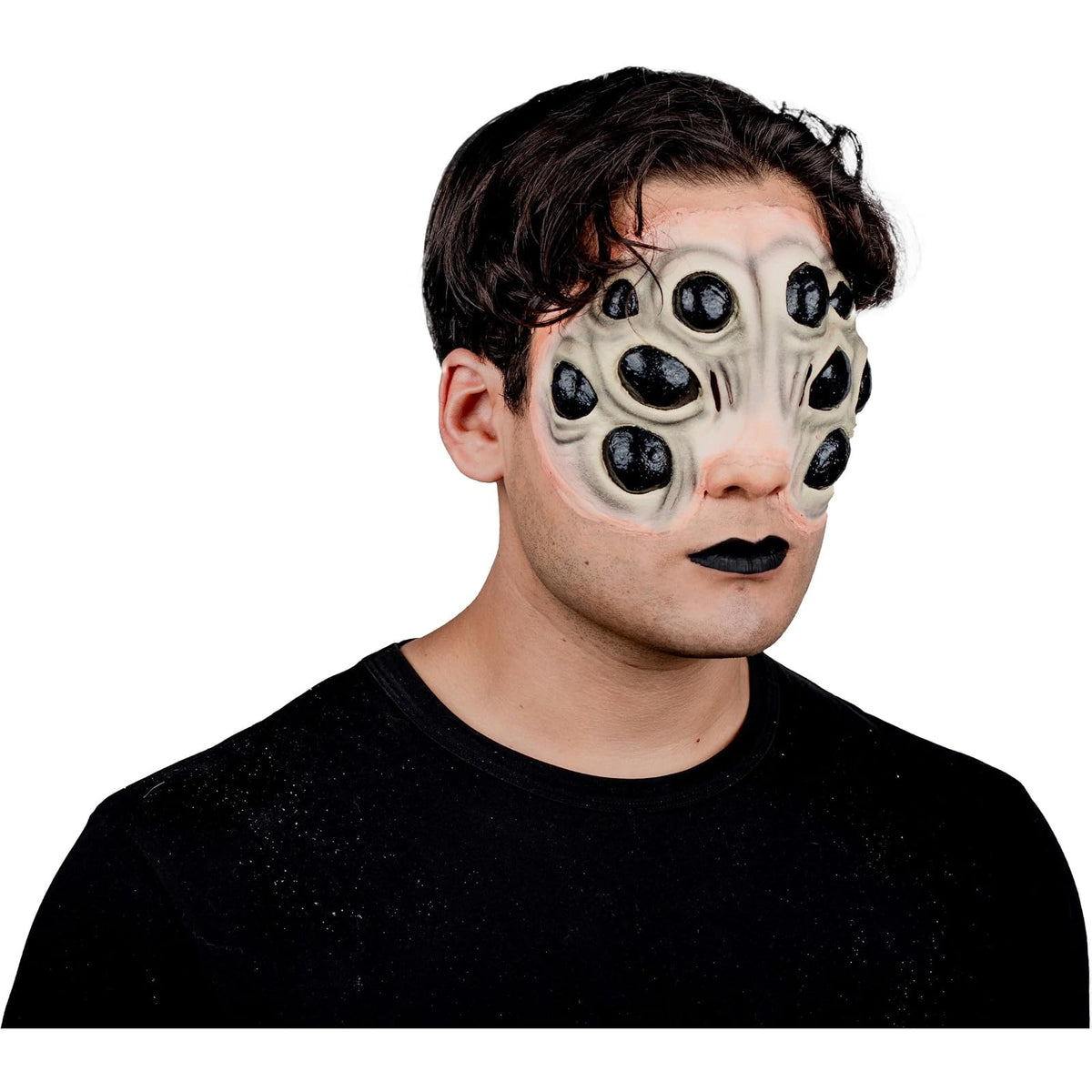 Ghoulish Productions Aplicaciones De Látex Reptilian Dark Eyes, Efectos para Cosplay Ojos Oscuros Reptilianos FX para Disfraz, Protesis Ojos Alien ideal para Disfraz Halloween y Fiestas Temáticas