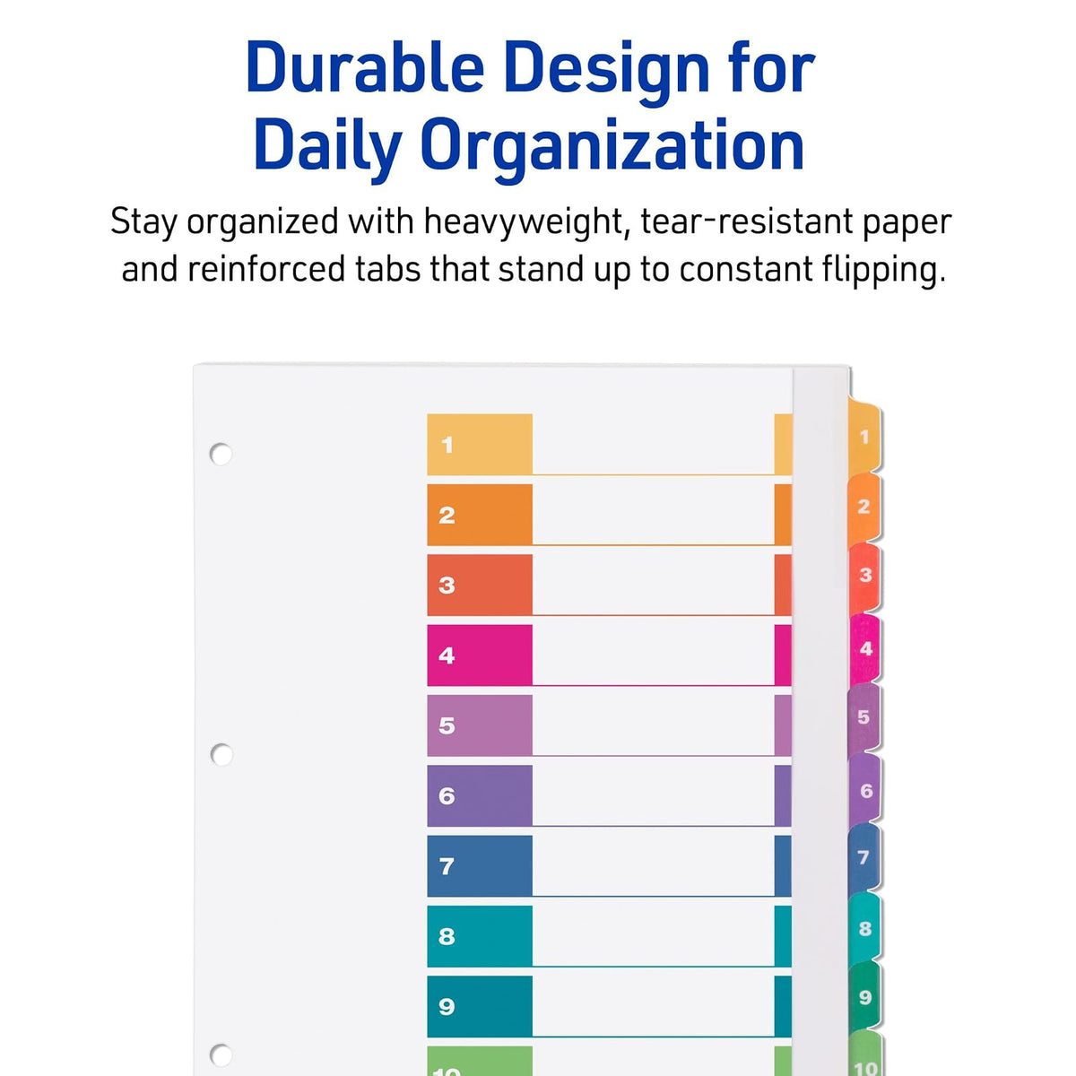 Avery 11165 divider - Divisor (241.3, 279.4, Multi)