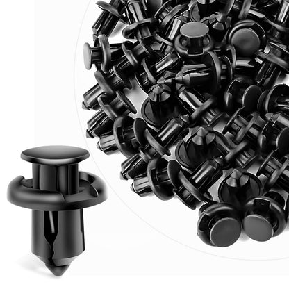GOOACC Kit de Clips de Retención de Plástico para Auto, Varios Tamaños - 40PCS Fastener Clips-10mm