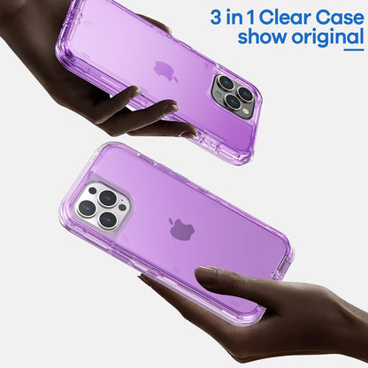 ORIbox - Funda Compatible con iPhone 12 y iPhone 12 Pro, Resistente a los Golpes, anticaída, Transparente