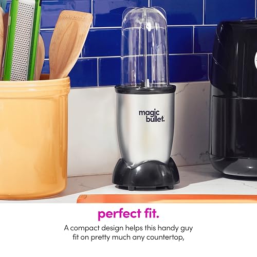NutriBullet by MagicBullet - Batidora, Plateada, Pequeña