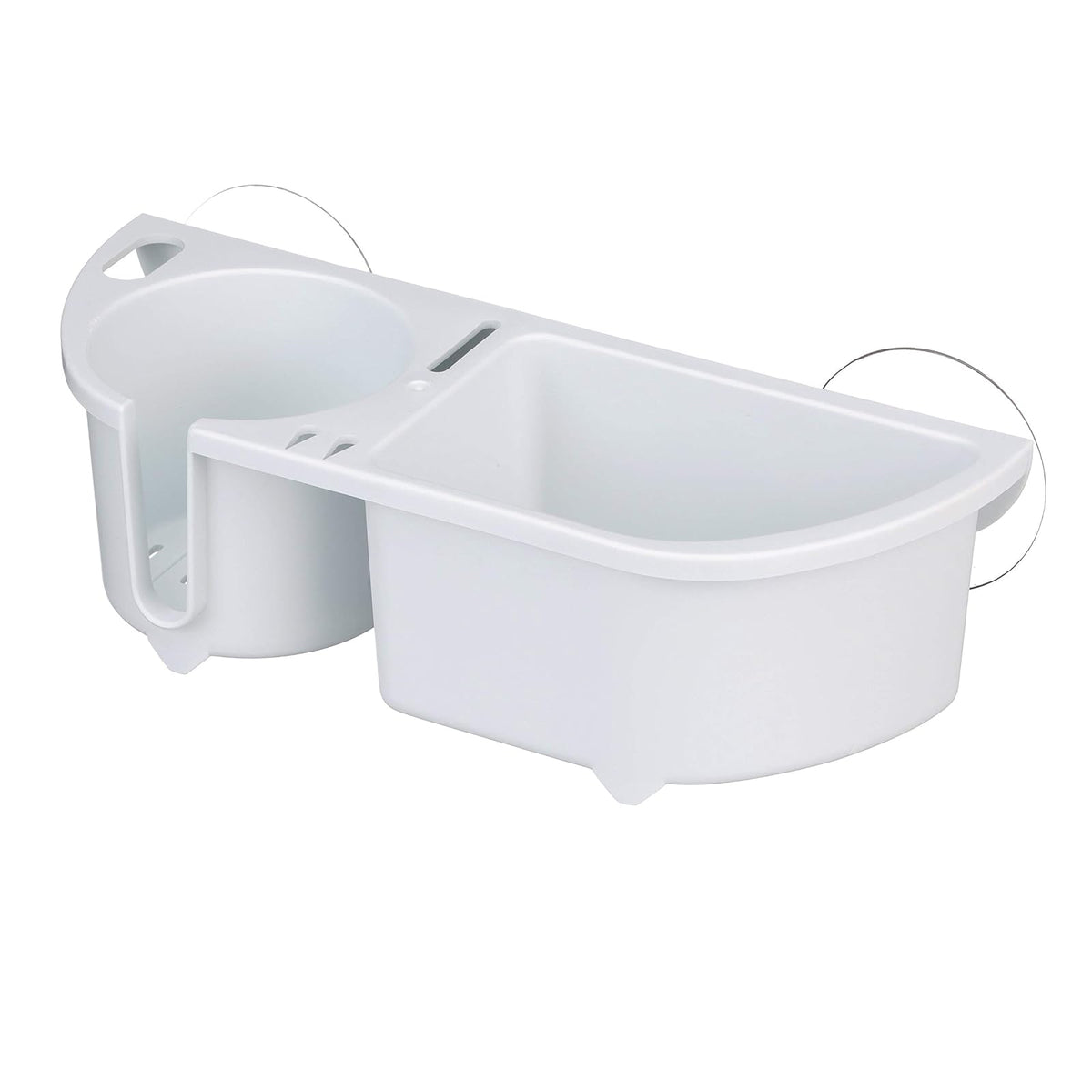 SEACHOICE Cruisin' Caddy - Organizador para Barcos, Bebidas y Objetos, Resistente a los Rayos UV, Color Blanco