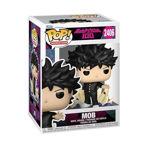 Funko Pop! Animation: Mob Psycho - Shigeo with Chase | Mercancía Oficial - Figura de Vinilo Coleccionable para Decoración - Regalo de Cumpleaños para Fans