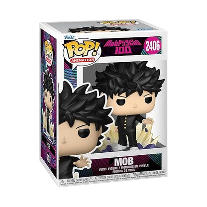 Funko Pop! Animation: Mob Psycho - Shigeo with Chase | Mercancía Oficial - Figura de Vinilo Coleccionable para Decoración - Regalo de Cumpleaños para Fans