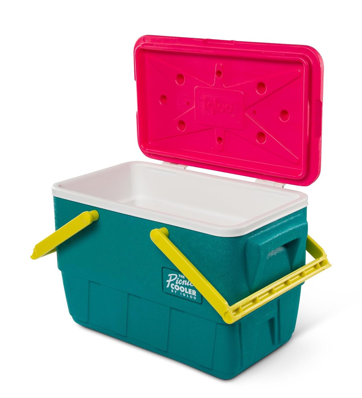 Igloo Special Edition - Cesta de Picnic de tamaño Completo de 25 Cuartos con Aislamiento Lateral Duro con Asas Laterales moldeadas