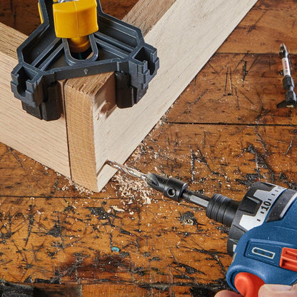 BOSCH SP515 Juego de brocas avellanadas de vástago hexagonal de 5 piezas con #6, #8, #10 y #12