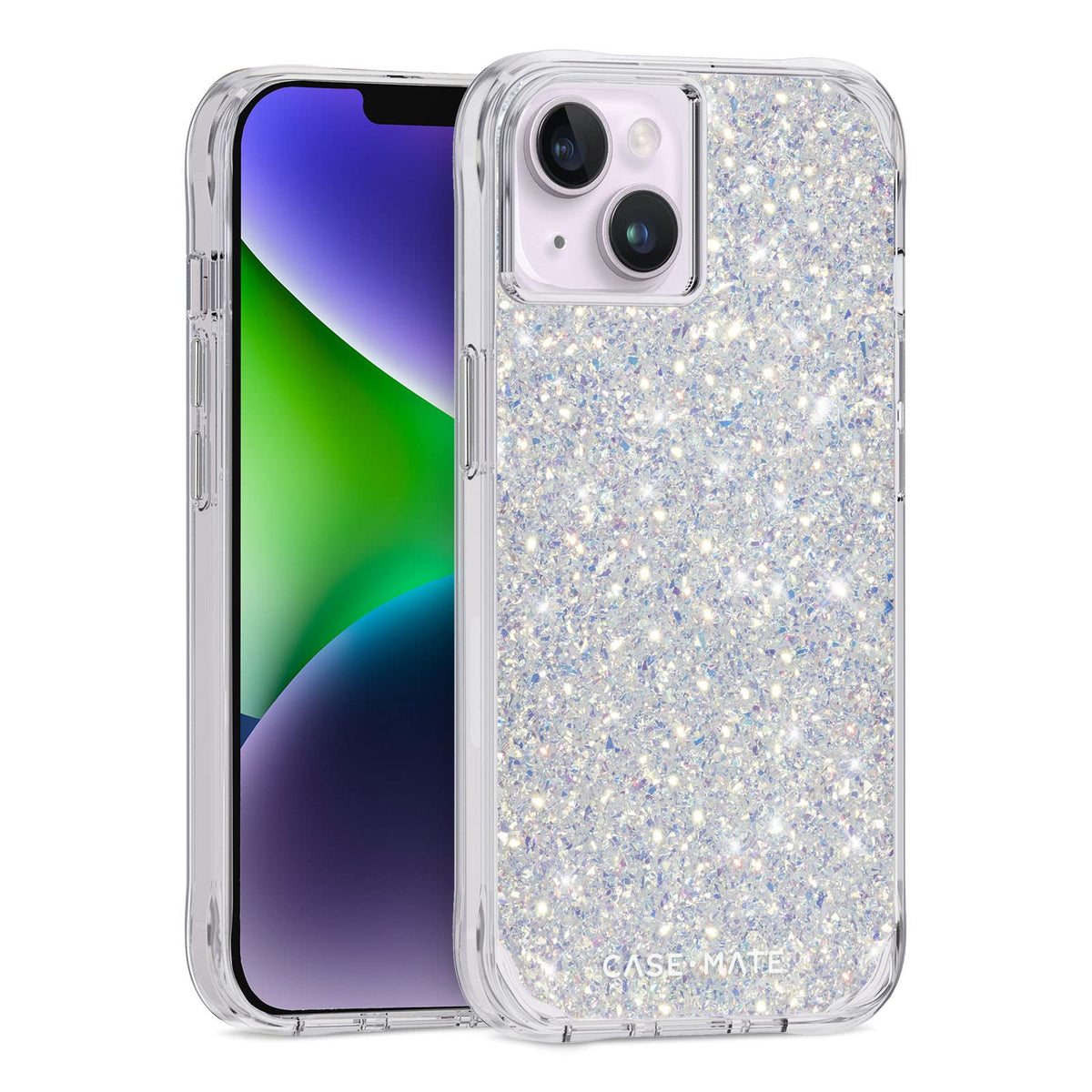 Case-Mate iPhone 14 Plus Case - Twinkle Stardust [10FT Drop Protection] [Wireless Charging Compatible] Luxury Cover with Cute Bling Sparkle for iPhone 14 Plus 6.7", Anti-Scratch, Shock Absorbent, Slim