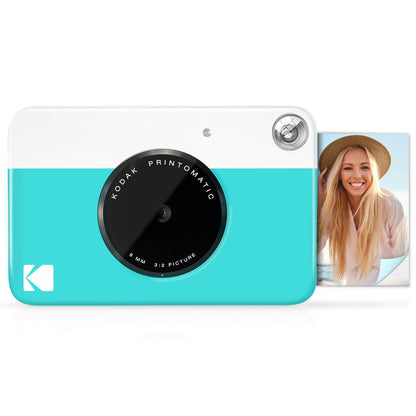 Kodak Printomatic Cámara Digital de Impresión Instantánea - cámara - Blue