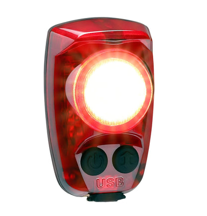 Cygolite Hotshot Pro - Modelos de luz Trasera para Bicicleta de 200 y 150 lúmenes, Estilos de Montaje Duro y Flexible, 6 Modos de Noche y día, velocidades de Flash sintonizables por el Usuario, - 150 lúmenes [tipo de montaje duro]
