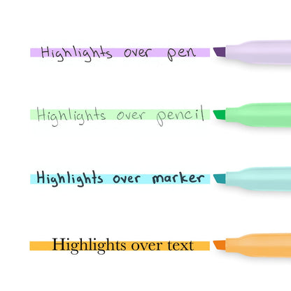 Sharpie - Resaltadores de bolsillo, colores pastel suaves, surtidos, punta de cincel, 12 unidades, uso escolar, hogar y oficina, suministros para profesores