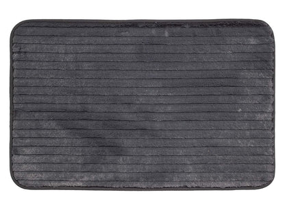 DIB Carpet & Home TAPETE DE BAÑO Luxury Memory Charcoal 40X60 CM
