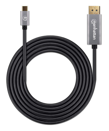 CABLE ADAPTADOR MANHATTAB USB-C A DISPLAYPORT 8K@60HZ 354844